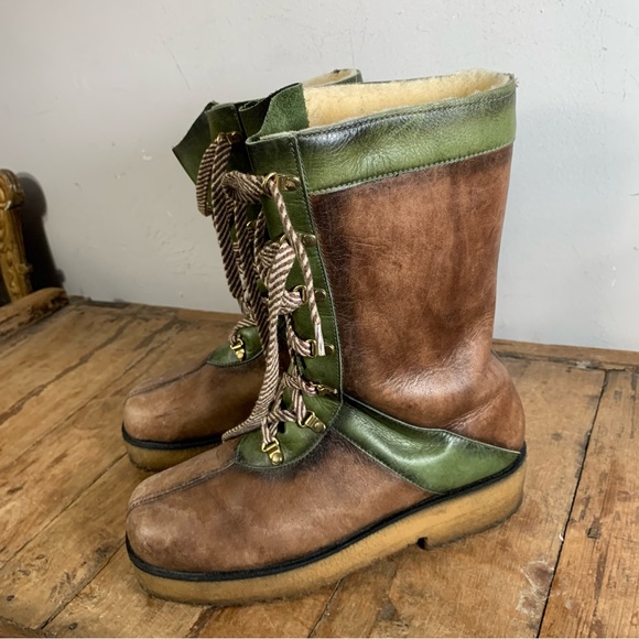 Tyrol Shoes - Tyrol retro winter waterproof women moccasins mukluks / 100% wool lining